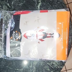 Child Halloween Costume. Inflatable Rocket Ship. New In Package. One size